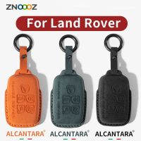 เคสกุญแจรถยนต์หนัง Alcantara สำหรับ L โรเวอร์เรนจ์โรเวอร์ Sport Discovery 3 4 Eler 2 Evoque