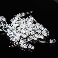 100pcs 5mm RGB LED Diodes Slow Flash Rainbow MultiColor Red Green Blue LED 2-Pins Brightness 5 mm Light-Emitting-Diode RGB Diodo Electrical Circuitry