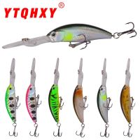 XY-32 Crank 7.5g 10cm  Fishing Lures Long Tongue Toptwater Luya Hard Fishhook Simulation Baits 3D Fish Artificia Spinning TackleLures Baits