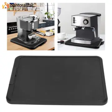 1pc Coffee Tray, Kitchen Sliding Tray Mat, 12 Inch Under Cabinet Appliance  Coffee Maker Toaster Countertop Storage Moving Slide With Smooth Rolling  Wheels