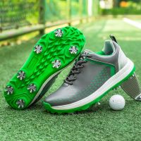 ﹍❇ 2023 New Waterproof Golf Shoes Professional Men 39;s Golf Shoes Size 40 47 Grass Walking Shoes Outdoor Golf Training Shoes for Men