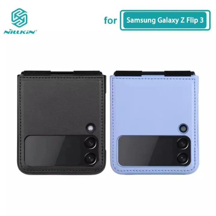 SAMSUNG Z FLIP 3 / Z FLIP 4 Case ORIGINAL NILLKIN QIN PRO Leather Case