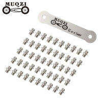 MUQZI 50PCS MTB จักรยานเหยียบสกรูเหยียบ Skid-proof Bolts Studs PIN Pedales อุปกรณ์เสริม-TTBY STORE