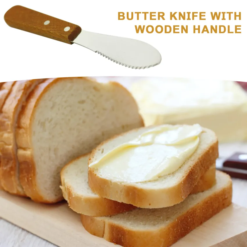  Uonlytech 6 Pcs Peanut Butter Cream Spatula Butter Knives Butter  Slicer Spatula Scraper Melted Butter Spreader Butter Applicator Breakfast  Sandwiches Multi-purpose Cutter Utensils Cake : Home & Kitchen