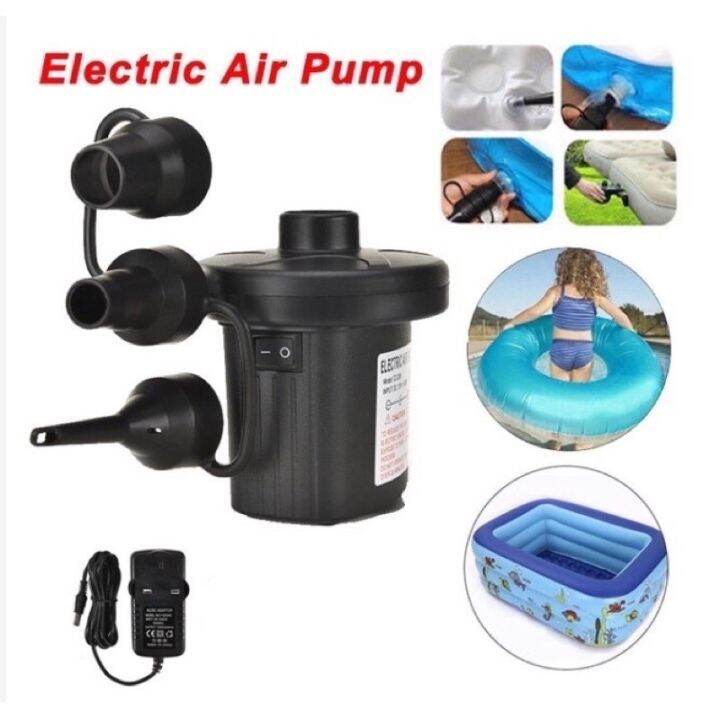 Electric Air pump/ 3 nozzle sizes | Lazada PH