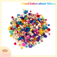 ? LECHU? 200PCS แห้งดอกไม้สำหรับ DIY EPOXY Resin candle making jewellery Glass FILLER
