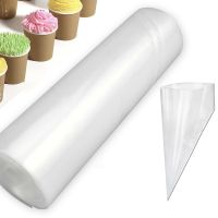 【hot】✱  50Pcs/roll Disposable Pastry Icing Piping Decorating Fondant Baking Tools