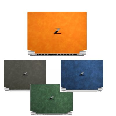 【ร้อน】หนัง PU ม้าบ้าแล็ปท็อปสติ๊กเกอร์ผิว D Ecals ที่ครอบสำหรับ HP ZBook พลังงาน15 G7 15.6นิ้ว