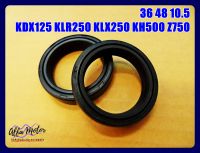 KAWASAKI KDX125 KLR250 KLX250 KH500 Z750 FRONT SEAL SHOCK (36 48 10.5) SET  PAIR #ซีลโช๊คหน้า 36 48 10.5 (1 คู่) สินค้าคุณภาพดี