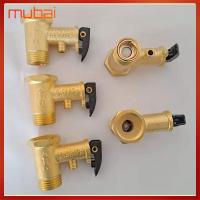 MUBAI ที่0.8MPA วาล์วนิรภัยสำหรับรถยนต์ วาล์วควบคุมควบคุม ด้ายสำหรับด้าย แรงดันทองเหลือง ระบบเครื่องทำน้ำร้อน เครื่องใช้ในบ้าน ชิ้นส่วนเครื่องทำน้ำอุ่นไฟฟ้า