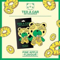 TED A CAR กลิ่น สัปปะรด Pineapple : แผ่นน้ำหอมปรับอากาศ?สุดฮิต