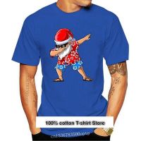 Camiseta de Papá Noel Hawaiano para hombre y mujer camisa Dabbing regalo de Navidad Dab nueva