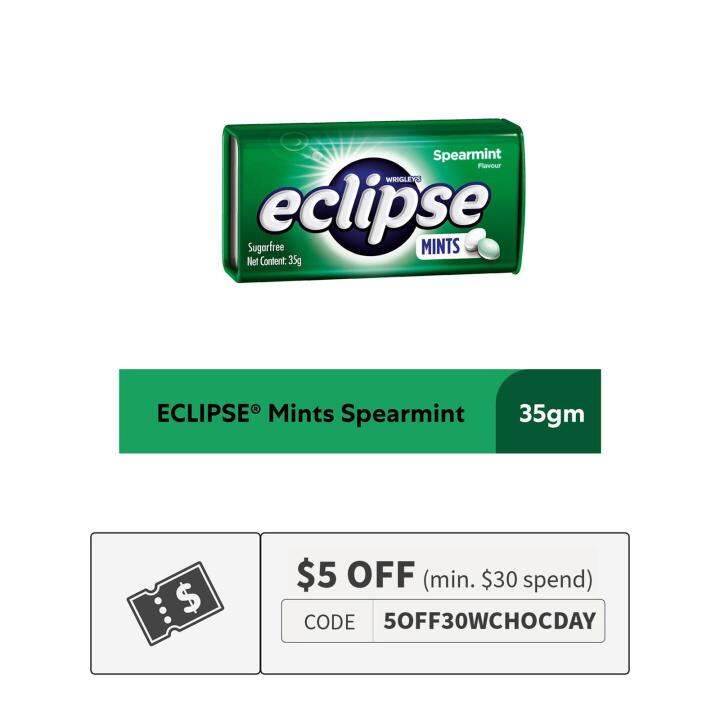 Eclipse Mints Spearmint 35G Lazada Singapore