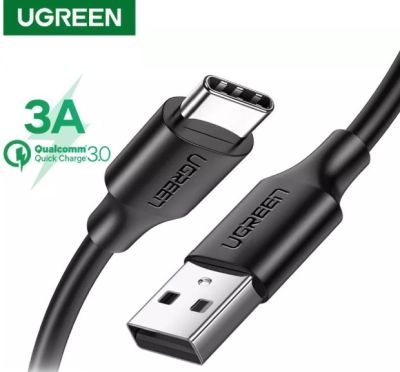 UGREEN USB C Cable Type C Cable 3A Fast Charging USB Cable for Samsung S21 Xiaomi 11 Pro USB Type C Data Charging Cable USB C[50ซม.]