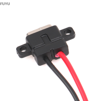 FUYU Typec 2Pin Waterproof FEMALE USB C SOCKET Port พร้อมสกรู FAST CHARGE interface USB Connector พร้อม CABLE H11.5mm