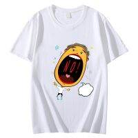 Creative Exaggerated T-shirt Mens Short Sleeve Printed Top Versatile men T-shirt