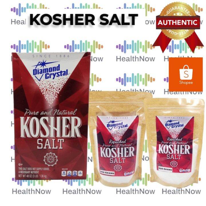 Kosher Salt Diamond Crystal Pure and Natural Kosher salt 48 oz 1.36kg