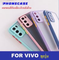 ? ราคาส่ง ? เคสขอบสีกันกล้อง Vivo Y30 Y50 Y21 Y33s Y33T Y20 Y12A Y02 Y16 Y91 Y1s Y15s Y01 V21 V23E V20Pro  เคส Vivo Y02s เคสกันกระแทก