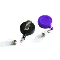 Retractable Pull Badge ID Lanyard Name Tag Card Badge Holder Reels Key Ring Chain Clips School Student Office