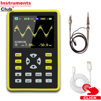 5012H 2.4 Inch Display Screen Handheld Digital Oscilloscope 100MHz Analogs Bandwidth 500Ms Sampling Rate