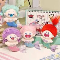 14cm Mermaid Plush Cotton Doll DIY Hairstyles Stuffed Toys Early Education Toys Gift For Girl Kid Plushine