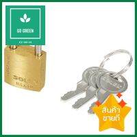 กุญแจสปริง SOLEX SL 99 20 MM สีทองเหลืองPADLOCK SOLEX SL99 20MM BRASS **ลดราคาจัดหนัก **