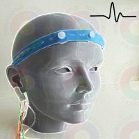 EEG Headband Simple in Cap Simple Electrode Cap Electrode Strip เหมาะสำหรับ OpenBCI และอุปกรณ์อื่นๆ