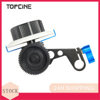 Topcine Mini Follow Focus พร้อม Gear Ring Belt Quick Release สำหรับกล้อง DSLR กล้องวิดีโอ