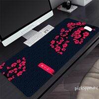 ☼ Japanese Mouse Pad Large Sakura Mausepad Pc Desk Mat Oriental Element Mousepad Office Deskpads 900x400 Table Mats Dragon Carpet