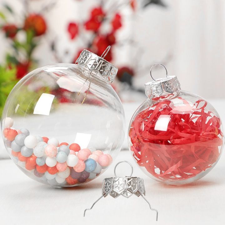 plastic christmas ornaments diy