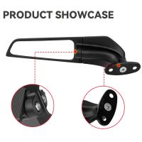 For Honda CBR650R F CBR1000RR CBR600RR CBR 250R 300R 400RR 500R Motorcycle Mirror Modified Wind Wing Rotating Rearview Mirror