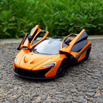 124 McLaren P1 Alloy Sports Car Model Diecast Metal Toy Vehicles Racing Car Model High Simulation Collection Childrens Toy Gift