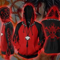 2023 style  3D Print Monkey D Luffy Jacket Mens Womens Casual Hooded Unisex Hoodie Sweater，can be customization