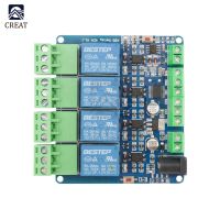 【cw】 Modbus RTU 4 Channel 12V Relay Output Board Module Input RS485 / Communication