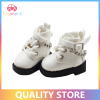 [Eleanor] 1คู่ตุ๊กตารองเท้า LOVELY CHAIN BOOTS ใหม่ Casual HAND-made Ob11 DOD 1/12 BJD Doll Shoes Accessories