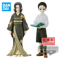 ในสต็อก Banpresto Original Demon Slayer Kibutsuji Muzan เด็กของแท้ Action Anime Figure รุ่นของเล่นสะสม17Cm