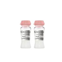 Kerastase Fusio dose Amino acid acide concentre chroma absolu serum 2x12ml สีชมพุ สูตรสำหรับถนอมและปกป้องผมทำสี