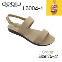 รองเท้าแตะเพื่อสุขภาพ DEBLU รุ่น L5004s-1 รองเท้าหญิง มีทั้งหมด 4 สี ครีม กะปิ โอวัลติน ชมพู size:36-41