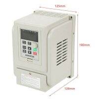 3X 2.2KW 3HP 220V Variable Frequency Drive Inverter CNC VFD VSD Single to 3 Phase