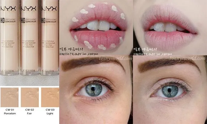 HCM]Che Khuyết Điểm NYX HD Studio Photogenic Concealer #CW02 