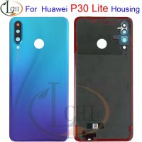 【♘COD Free Cas♘】 baoyao กระจกหลังสำหรับเคส Lite Huawei P30ปลอกหุ้มช่องหลังเคสสำหรับหัวเหว่ย Nova 4e Housing เคส Lite P30