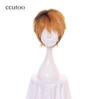 Ccutoo 12Inch Short Fluffy Layered Synthetic Wig Hair Tokyo Ghoul Nagachika Hide / Hideyoshi Cosplay Wig