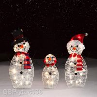 2023ytuc03โคมไฟซานตาคลอส8มนุษย์หิมะพองสายไฟตุ๊กตาสำหรับตกแต่งคริสมาสต์ปีใหม่กลางแจ้ง