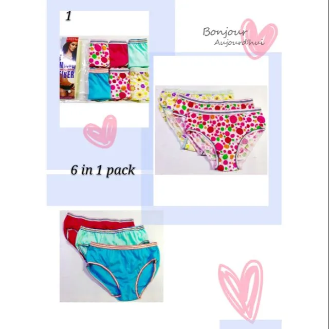 Underwear for her ( fit small/medium) Lazada PH