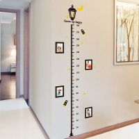 Height Measurement Wall Sticker Childrens Room Layout Bedroom Room Wallpaper Self-Adhesive Wall Painting Decoration Wall Stickers 3D Stereo Height Chart