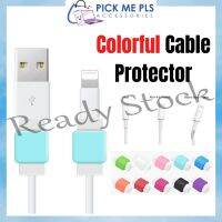 【Ready Stock】 ✠☁✖ B40 Colorful Phone Charging Cable Clips Protector USB Cable Protector Winders