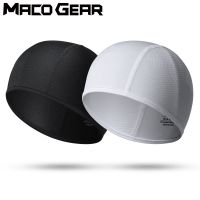 Quick Dry Cycling Cap Motorcycle Helmet Liner Bike Summer Running Riding Anti-sweat Quick-drying Breathable Sports Cycling Hat Medicine  First Aid Sto