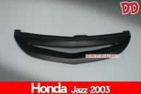 AD.กระจังหน้าแต่ง HONDA JAZZ 2003 สีดำด้าน งาน ABS ทรงตระแกรง