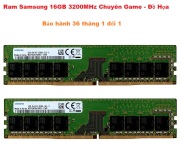 Ram Samsung 16GB DDR4 3200MHz Dùng Cho PC Desktop
