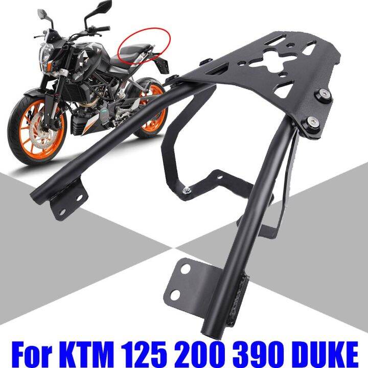 Allotmark Motorcycle Rear Luggage Rack Carrier Shelf Top Box Holder Support For KTM DUKE 125 200